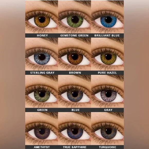 Air Optix Colors true sapphire lenses